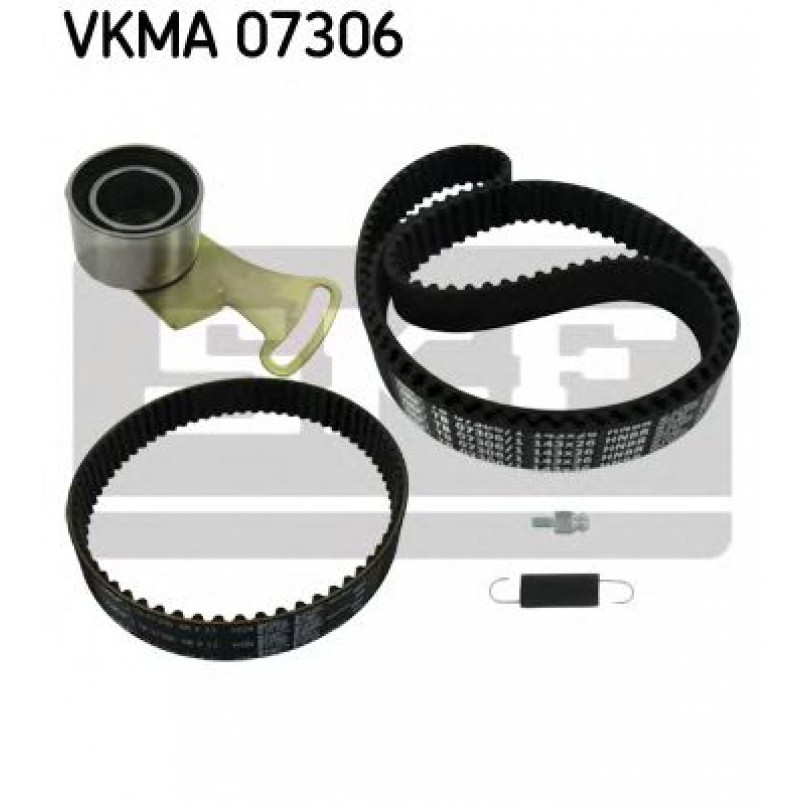 VKMA 07306 SKF Комплект (ремінь+ролики)